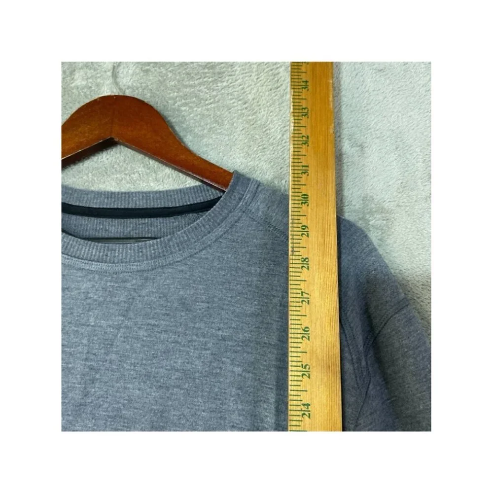 NWT Bass Outdoor Men's XL Utili-Tee Blue Long Sleeve Shirt